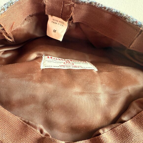 Harris Tweed Traditional Vintage Flat Cap - Picture 10 of 10